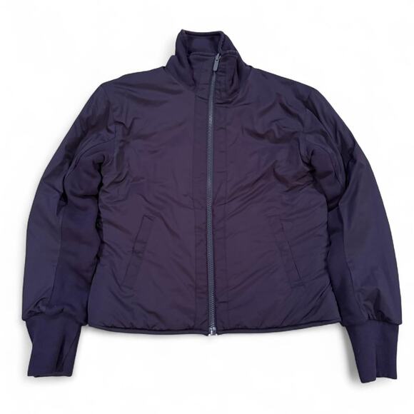 Lululemon Women’s Navy Blue Forever Warm Reversible Jacket Sz.4 - Picture 5 of 8